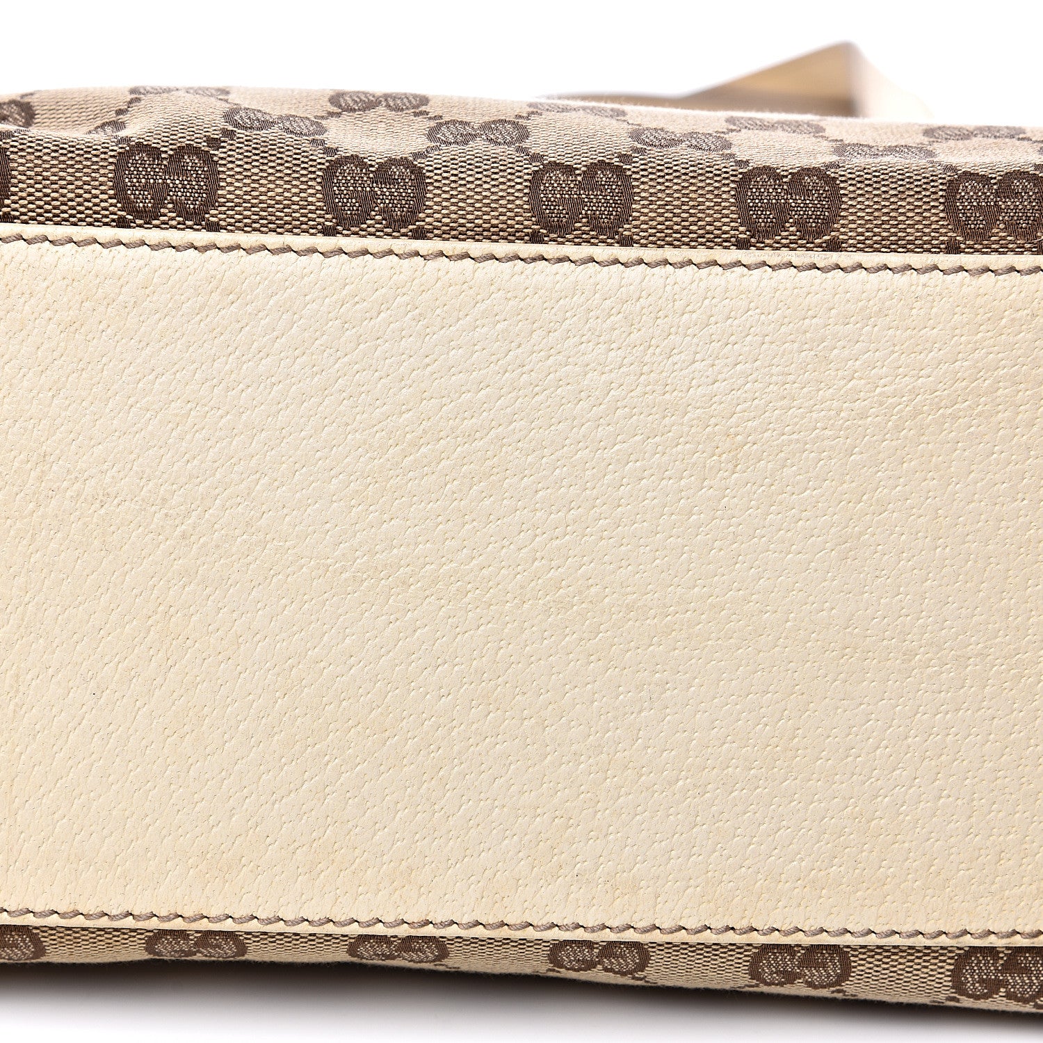 Gucci Monogram Charmy Tote White 8 of 12