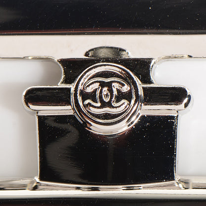 Chanel No. 19 Perfume Bottle Necklace Silver 7 of 7