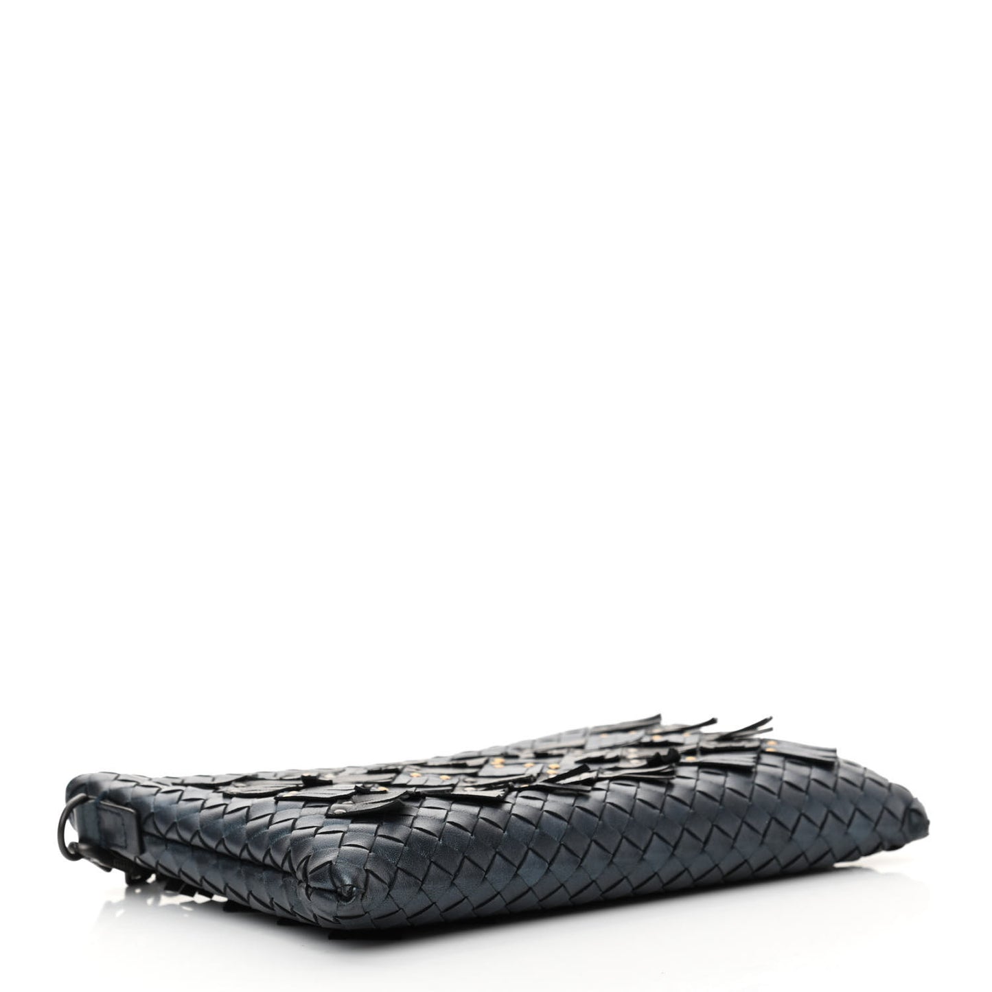 Nappa Intrecciato Studded Biletto Chain Crossbody Multicolor