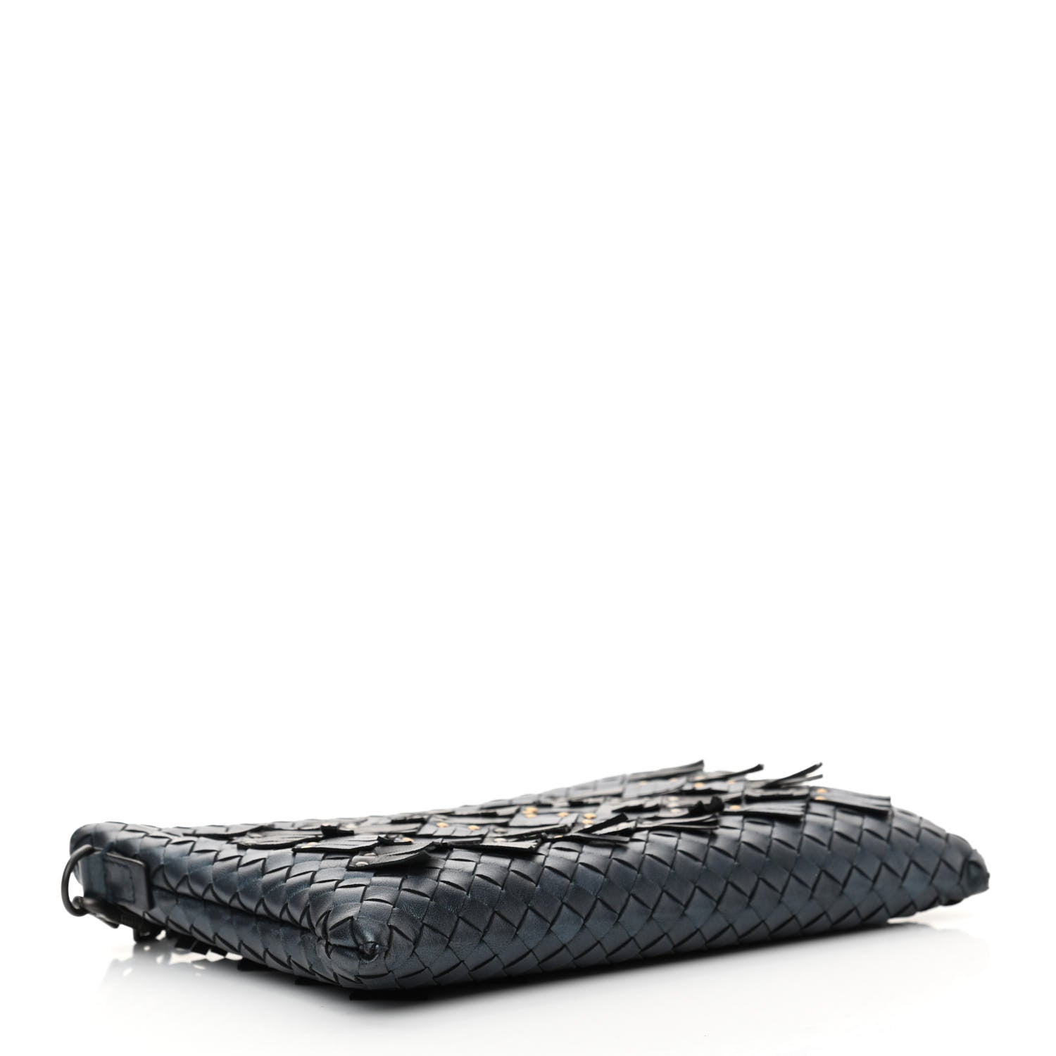 Bottega Veneta Nappa Intrecciato Studded Biletto Chain Crossbody Multicolor 4 of 13