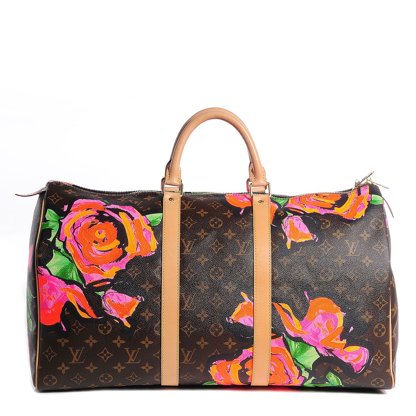 Monogram Roses Keepall 50