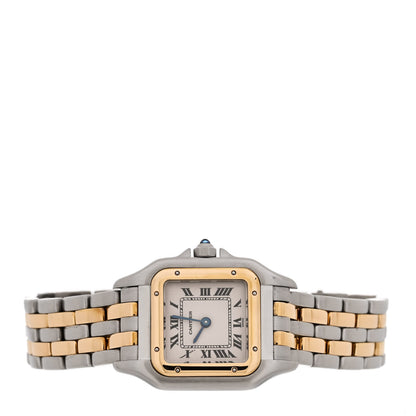 Cartier Stainless Steel 18K Yellow Gold 22mm Panthere Quartz Watch 2 of 4
