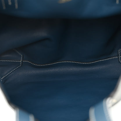 Hermes Sikkim Double Sens 30 Reversible Tote Indigo Colvert 6 of 11