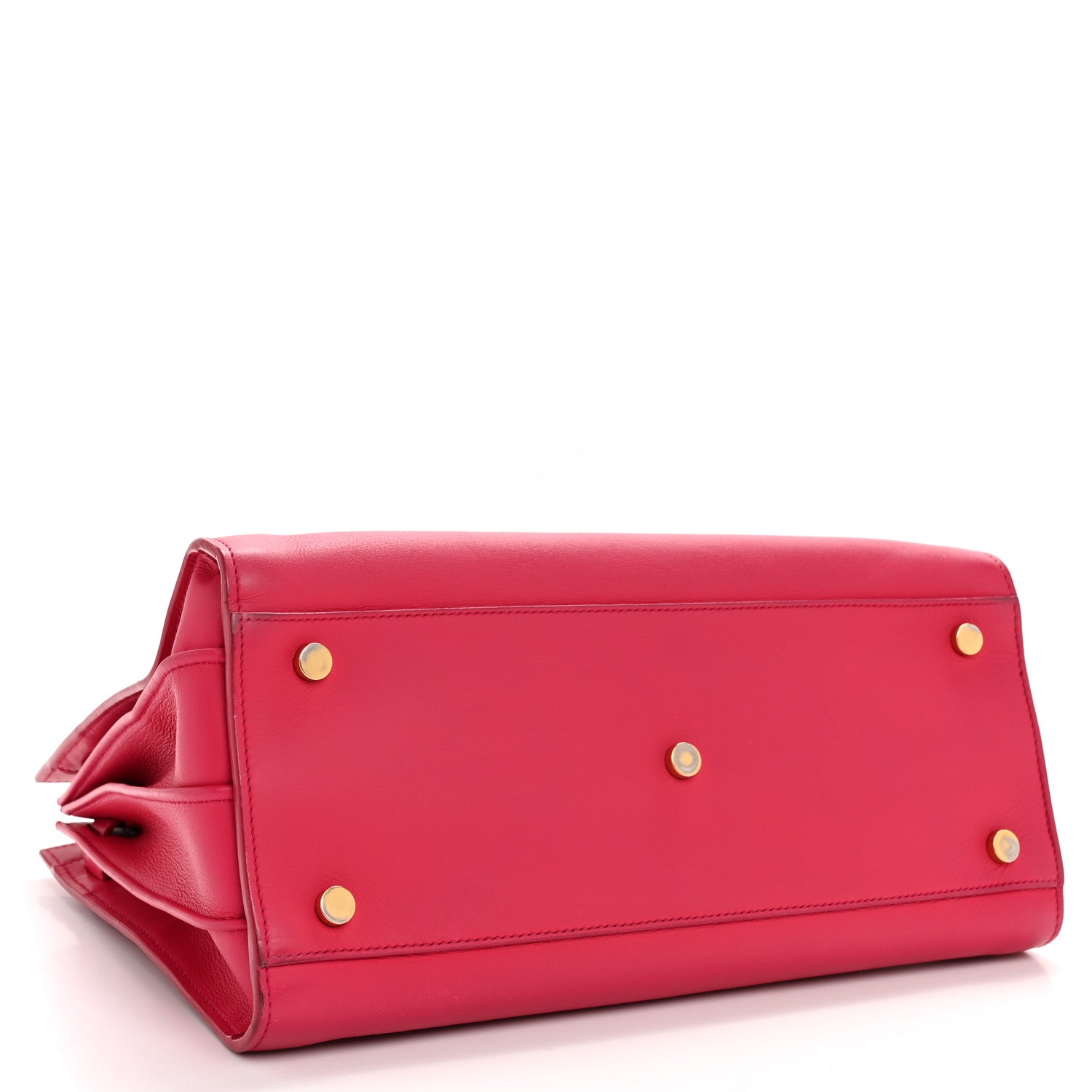 Saint Laurent Calfskin Small Sac De Jour Lipstick Fuchsia 4 of 13