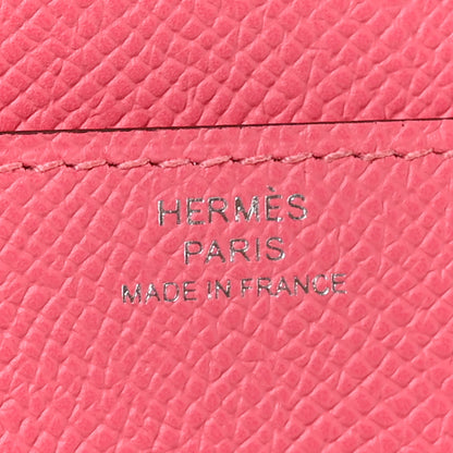 Hermes Epsom Constance Wallet To Go Rose Azalee 6 of 11