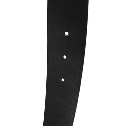 Valentino Garavani Glossy Calfskin VLogo Reversible 40mm Belt 80 32 Saddle Brown Black 4 of 7
