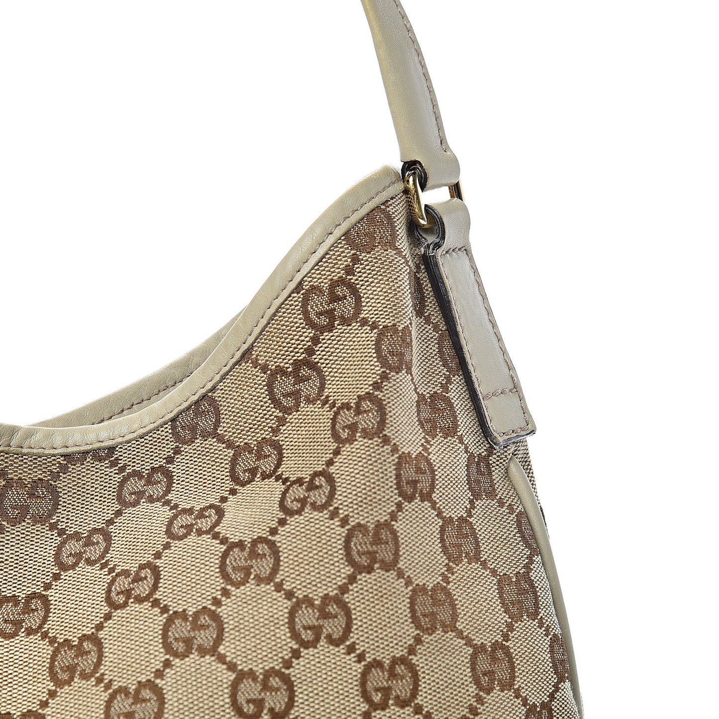 Monogram Medium New Britt Hobo Off White