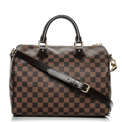 Louis Vuitton Damier Ebene Speedy Bandouliere 30 1 of 7