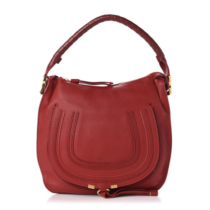 Chloe Calfskin Medium Marcie Hobo Garnet 1 of 10