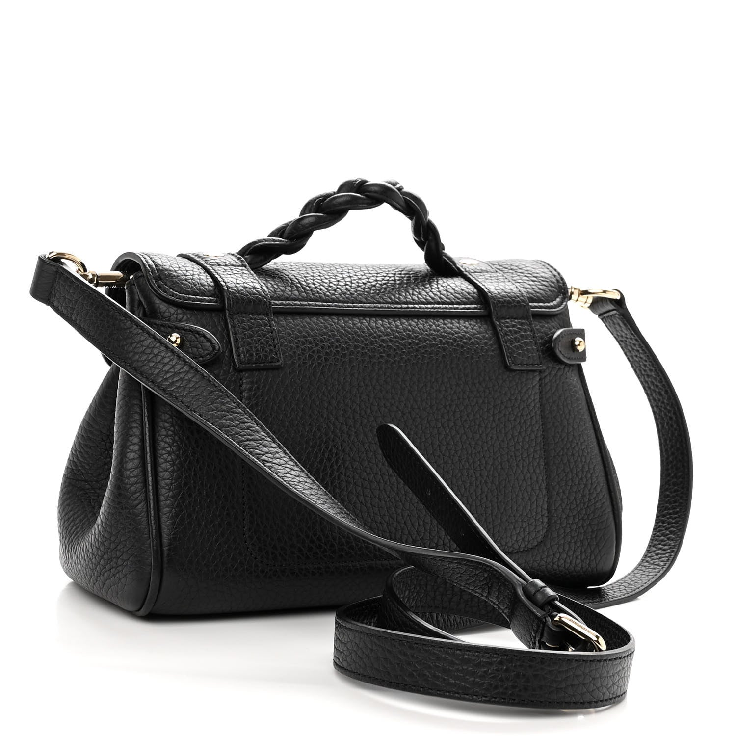 Mulberry Heavy Grain Mini Alexa Black 3 of 9