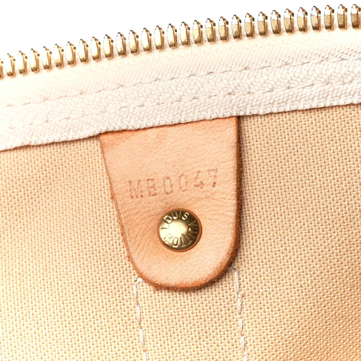 Louis Vuitton Damier Azur Keepall 50 5 of 15