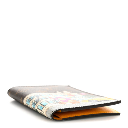 Louis Vuitton Monogram 2022 Christmas Animation New York Soho Passport Cover Yellow 4 of 8