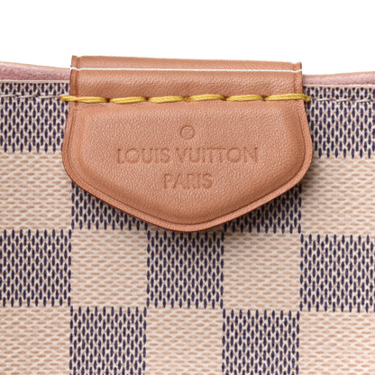 Louis Vuitton Damier Azur Propriano Rose Ballerine 8 of 16