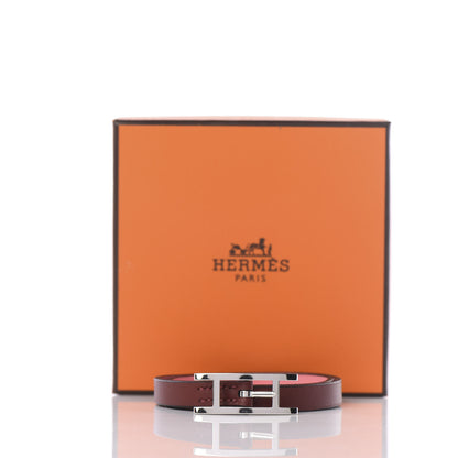 Hermes Swift Behapi Double Tour Bracelet T2 Rouge H Rose Ete 6 of 6