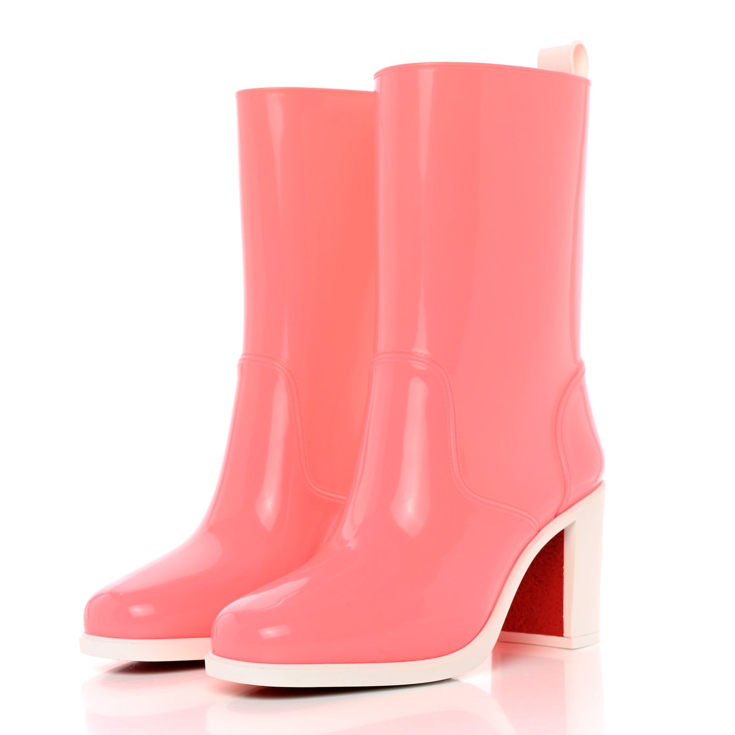 PVC Loubirain 70MM Rain Boots 37 Bubble Gum