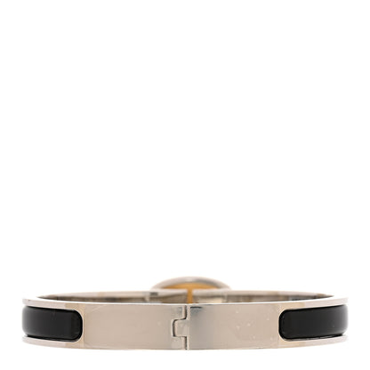 Hermes Enamel Mini Clic Chaine d'Ancre Bracelet PM Black 3 of 4