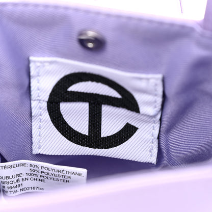 Telfar Vegan Leather Small Shopping Bag Lavender 6 of 9