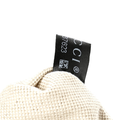 Gucci GG Supreme Monogram Textured Dollar Calfskin Web Medium Ophidia Duffle Bag Beige Blue 6 of 6