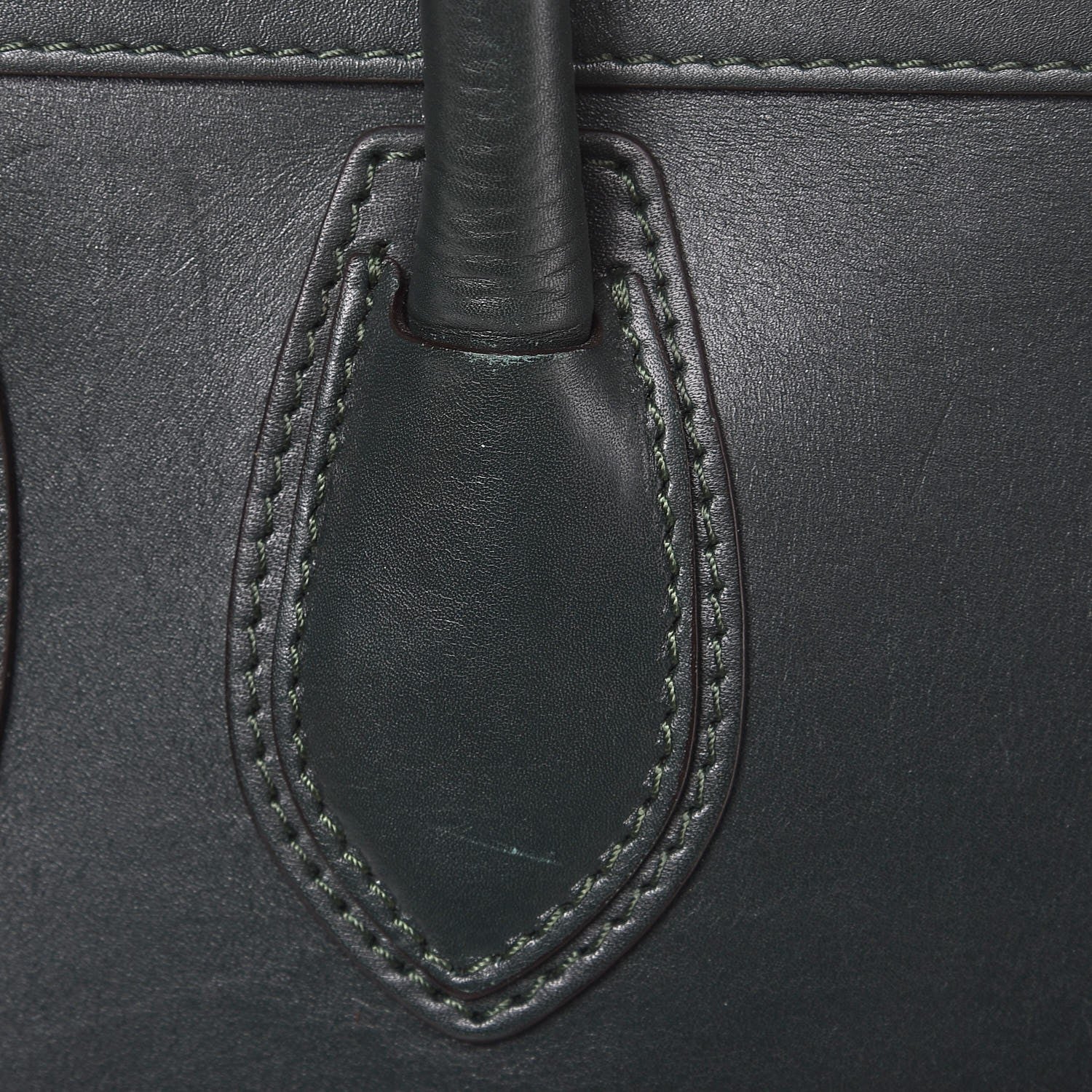 Celine Smooth Calfskin Mini Luggage Emerald 9 of 24