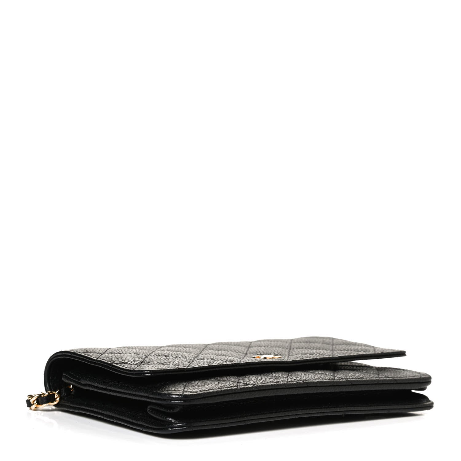 Chanel Caviar Quilted Wallet On Chain WOC Black 3 of 10