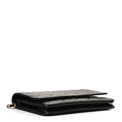 Chanel Caviar Quilted Wallet On Chain WOC Black 3 of 10