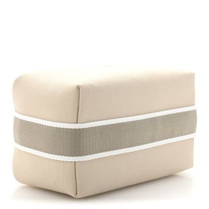 Hermes Canvas Small Bride-A-Brac Pouch Natural 4 of 7