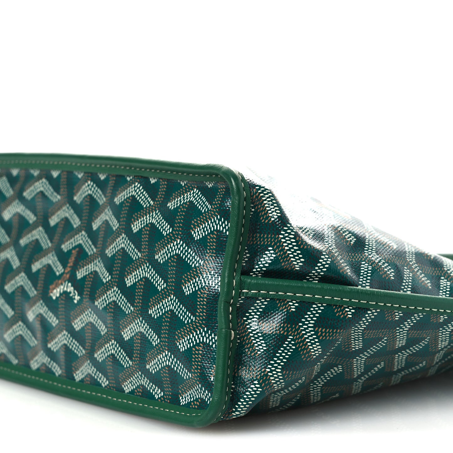 Goyardine Reversible Mini Anjou Green