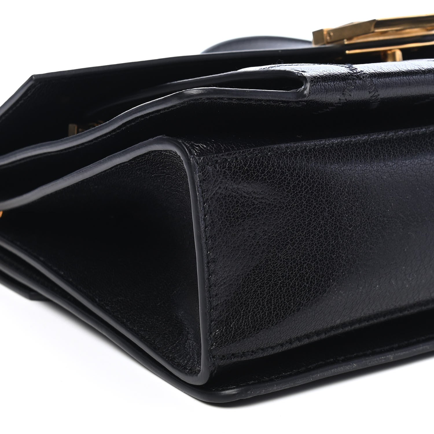 Givenchy Goatskin Quilted Medium GV3 Shoulder Bag Black 7 of 8
