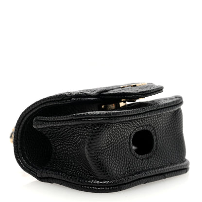 Chanel Caviar Quilted Airpods Pro Case Black 4 of 8