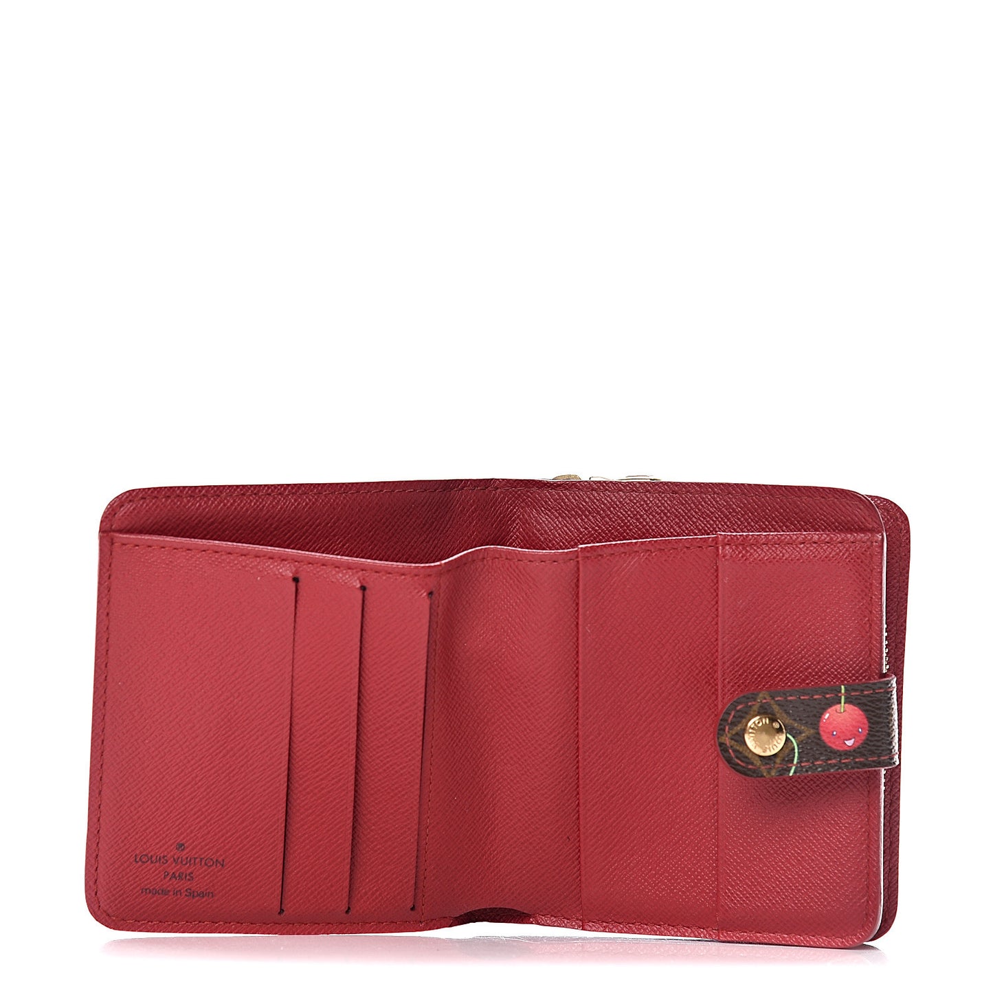 Monogram Cerises Compact Zippe Wallet