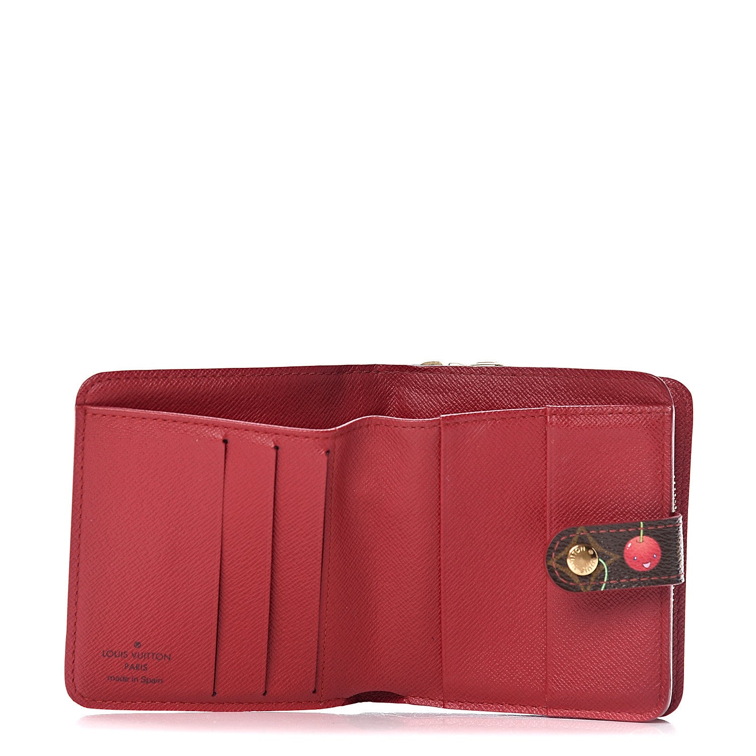 Louis Vuitton Monogram Cerises Compact Zippe Wallet 5 of 11