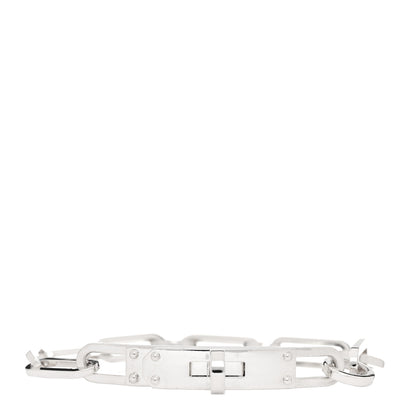 Hermes Sterling Silver Kelly Chaine Bracelet 1 of 4