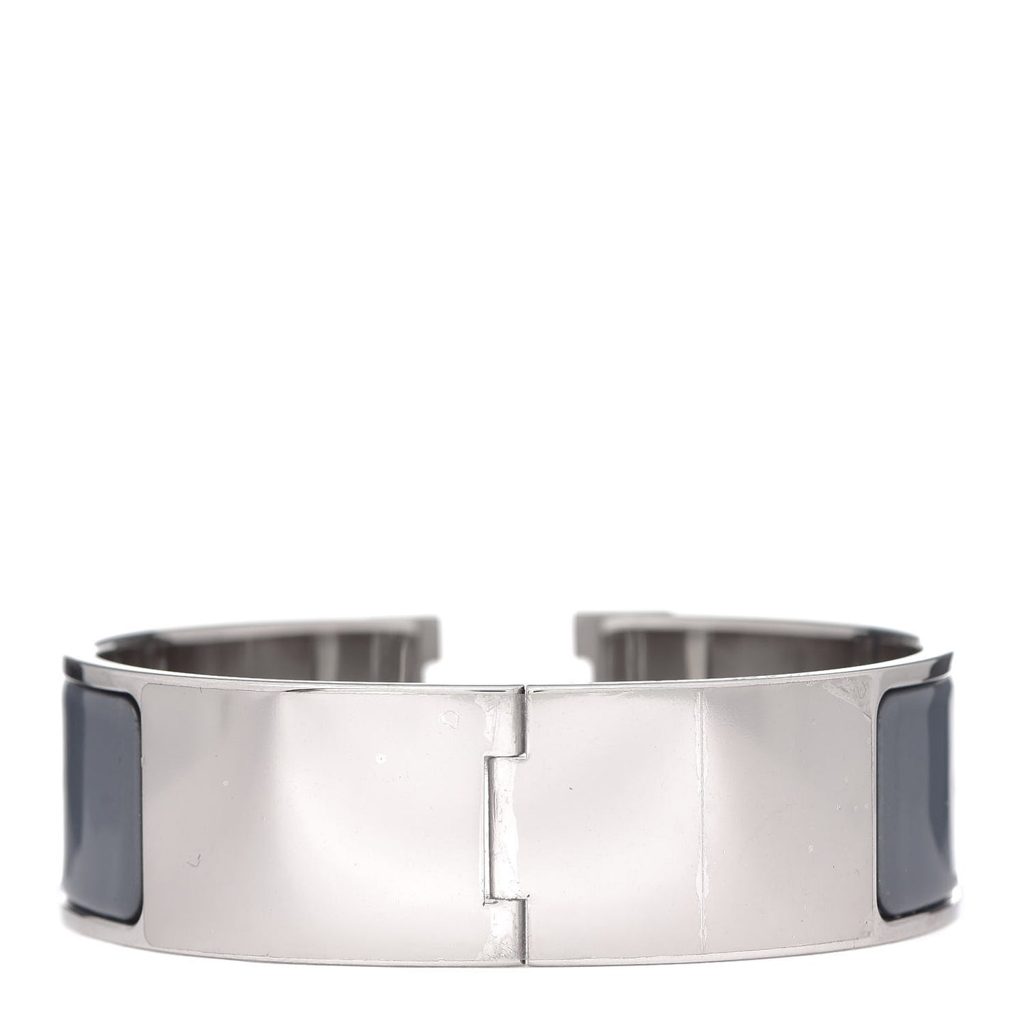 Enamel Wide Clic Clac H Bracelet GM Ardoise