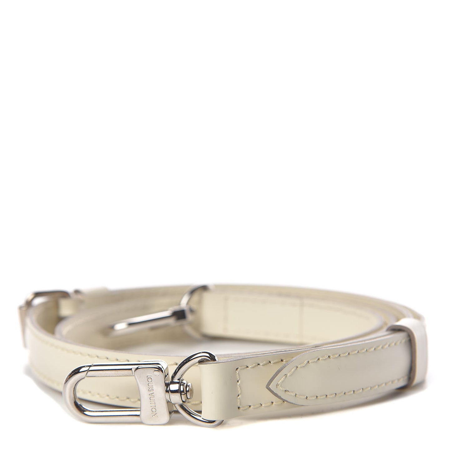 Calfskin 16mm Adjustable Shoulder Strap Ivory