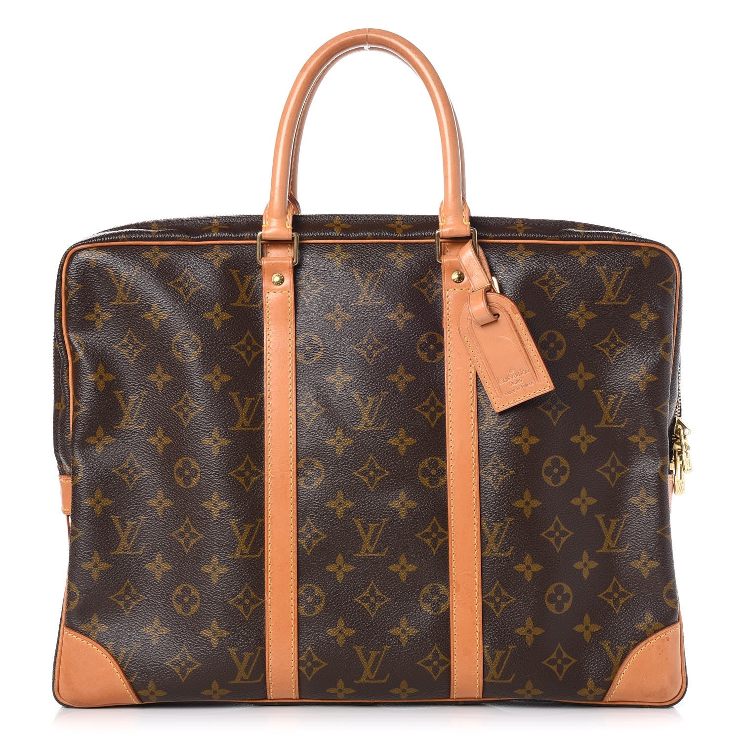 Louis Vuitton Monogram Porte Documents Voyage Soft Briefcase 1 of 7