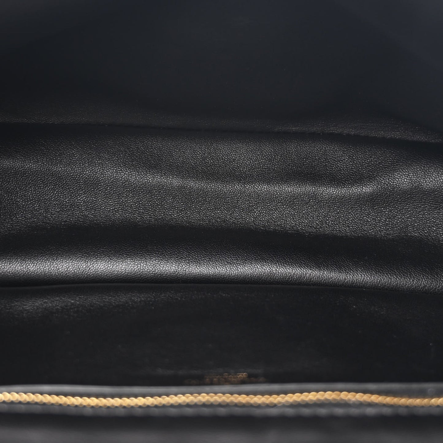 Nappa Vlogo Chain Bag Black