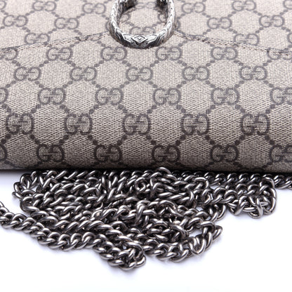 Gucci GG Supreme Monogram Mini Dionysus Chain Wallet Beige Taupe 9 of 9