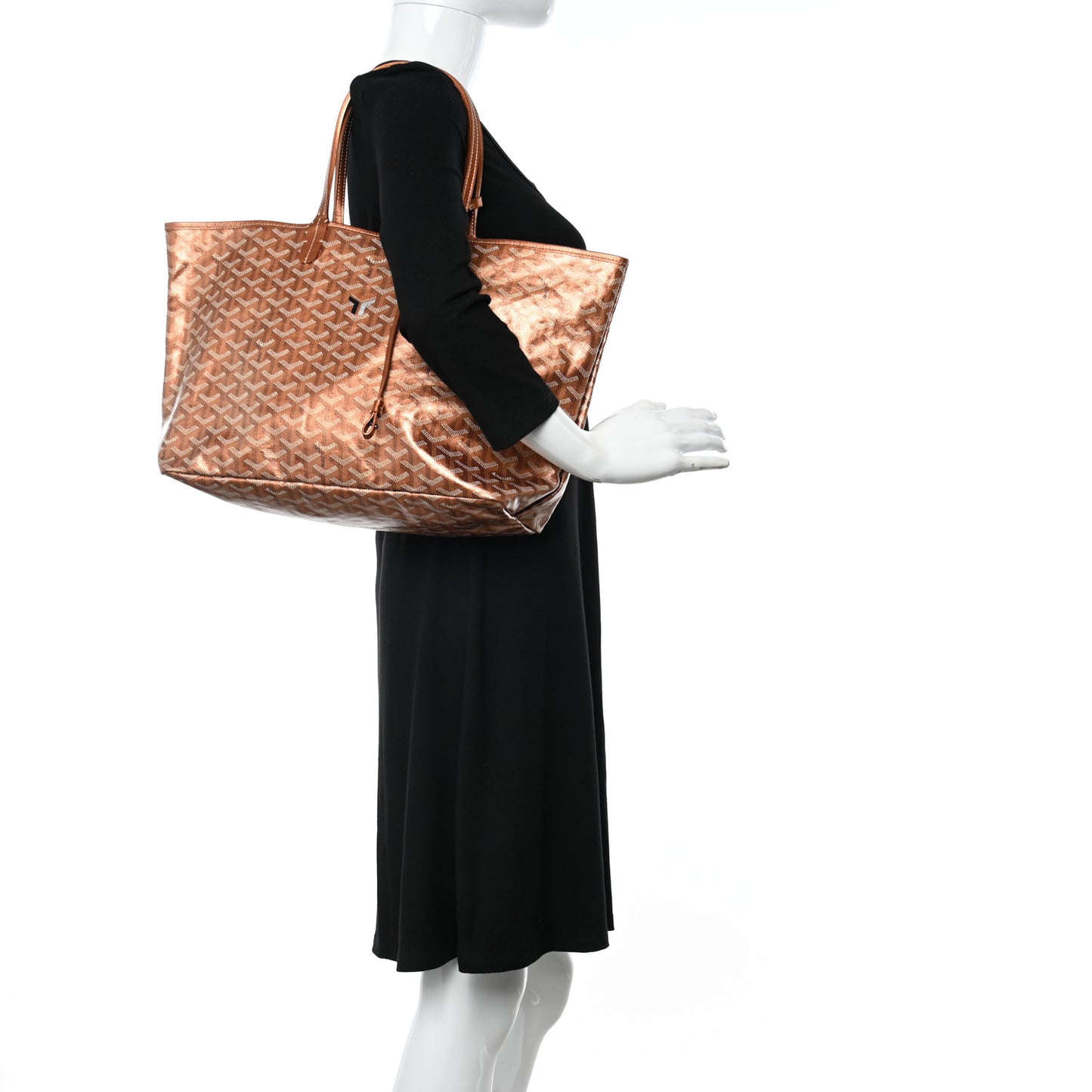Goyardine Precious Metals Saint Louis PM Rose Gold