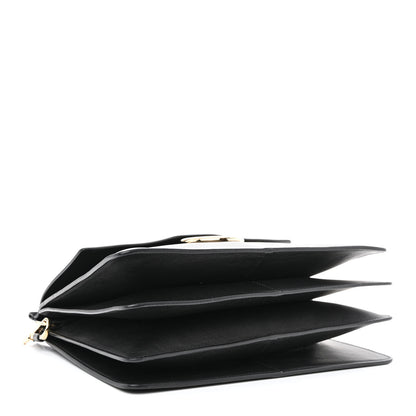 Chloe Suede Calfskin Medium Faye Shoulder Bag Black 4 of 15