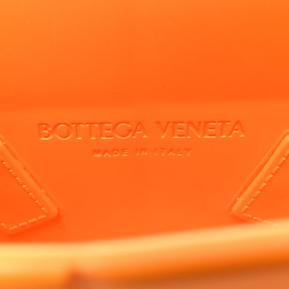 Bottega Veneta Rubber Maxi Intrecciato Mini Arco Tangerine 6 of 9