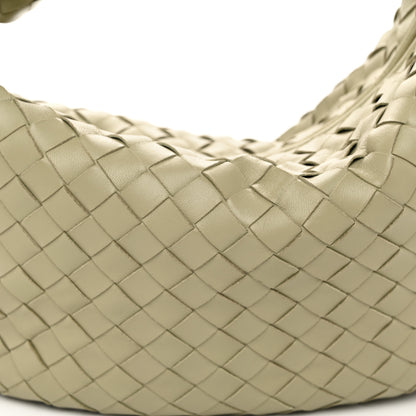 Bottega Veneta Nappa Intrecciato Teen Jodie Hobo Travertine 8 of 10