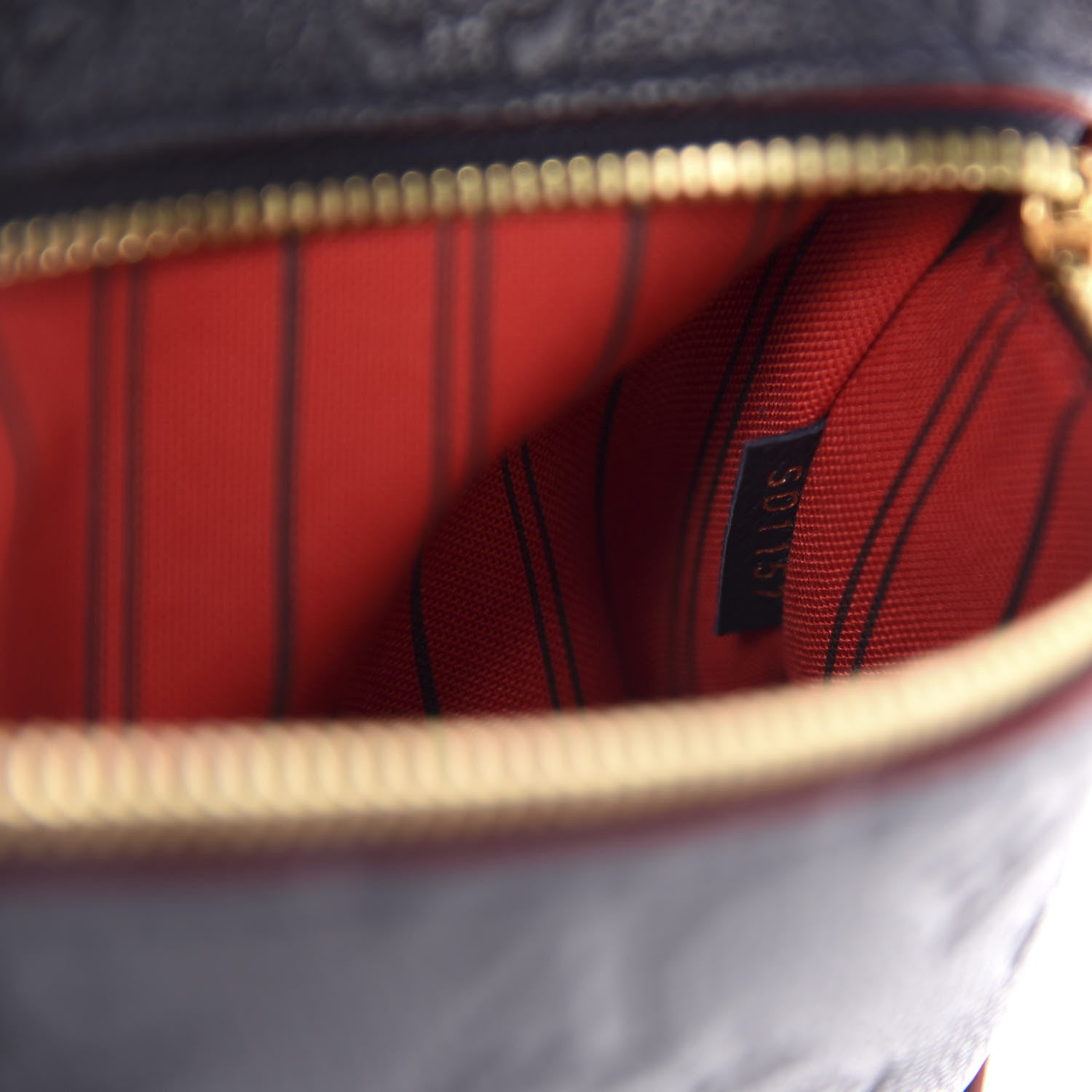 Louis Vuitton Empreinte Pochette Metis Marine Rouge 10 of 11