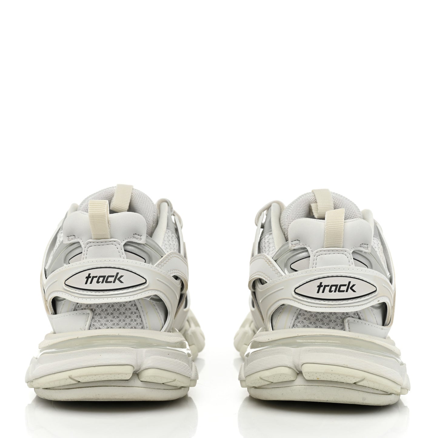 Mesh Nylon Womens Track Sneakers 40 White