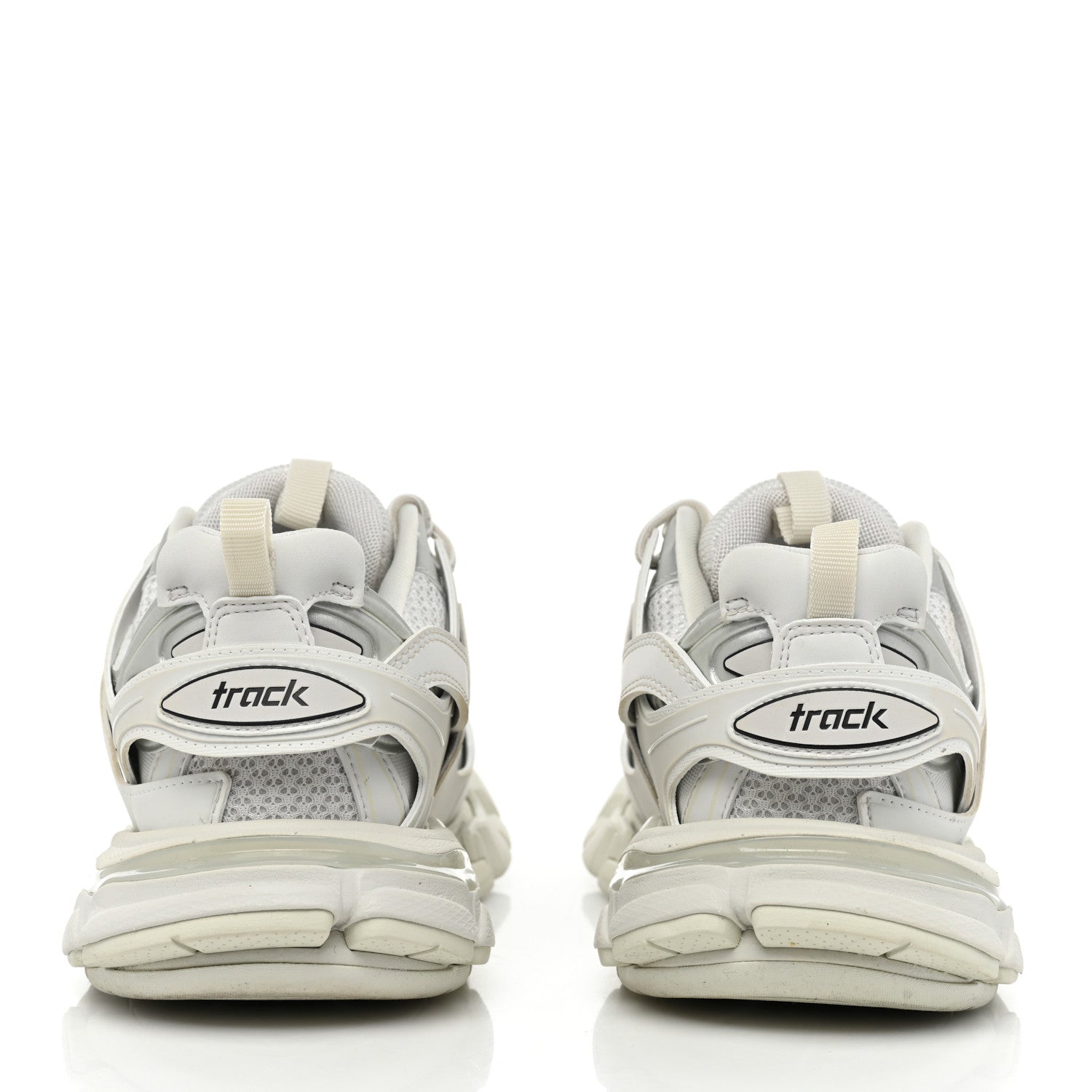 Balenciaga Mesh Nylon Womens Track Sneakers 40 White 5 of 7