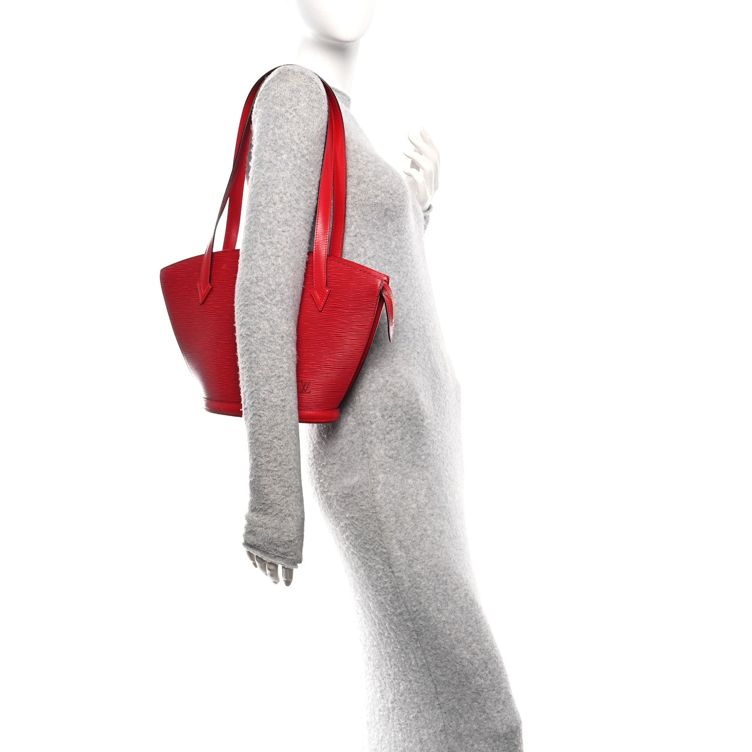 Louis Vuitton Epi Saint Jacques PM Long Straps Red 2 of 10