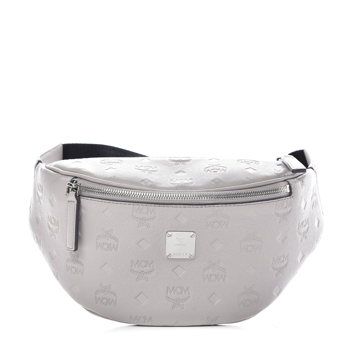 Calfskin Ottomar Monogram Belt Bag Dove