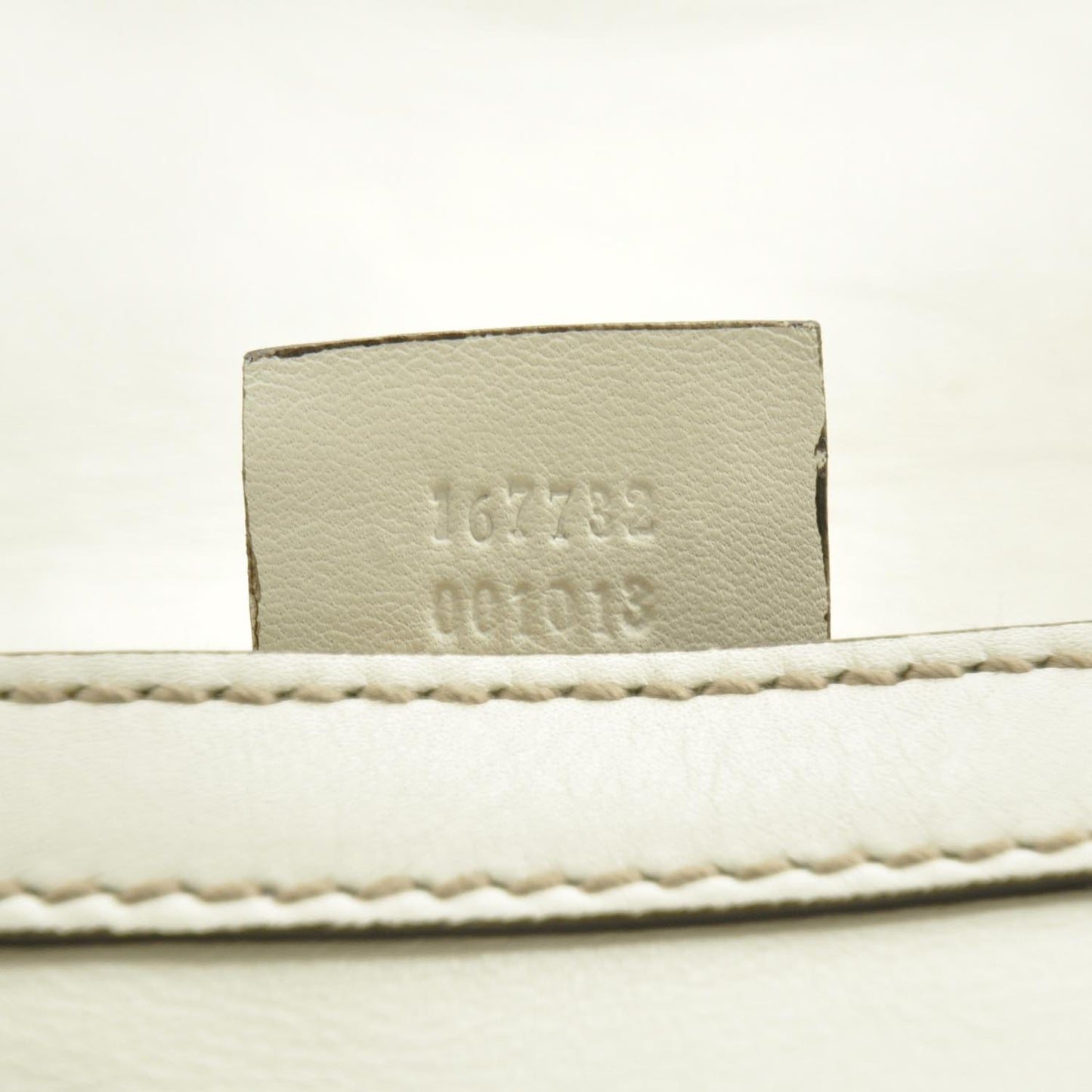 Leather Britt Shoulder Bag Ivory