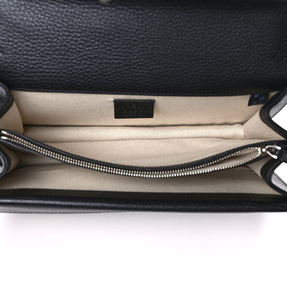 Gucci Pebbled Calfskin Small Dionysus Shoulder Bag Black 5 of 9