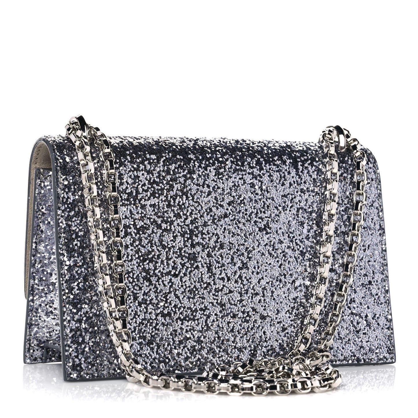 Glitter Shoulder Bag Silver