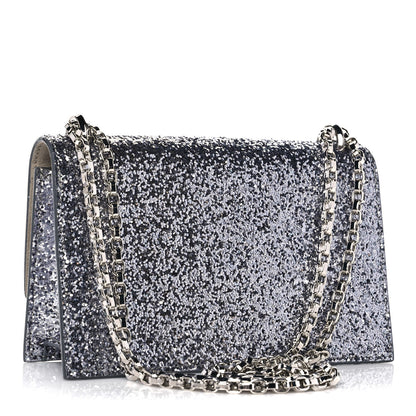 Jimmy Choo Glitter Shoulder Bag Silver 3 of 11